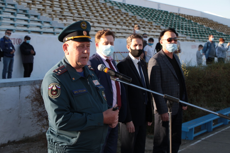 20 октября на стадионе «Десятилетие» прошла детская пожарно-техническая эстафета