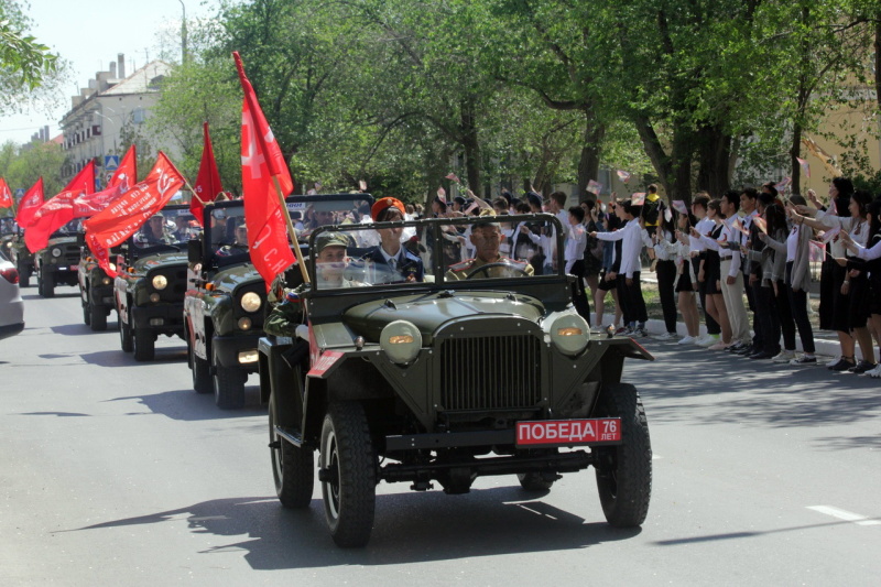 9 мая в Байконуре прошли праздничные мероприятия в ознаменование 76-летия Победы.