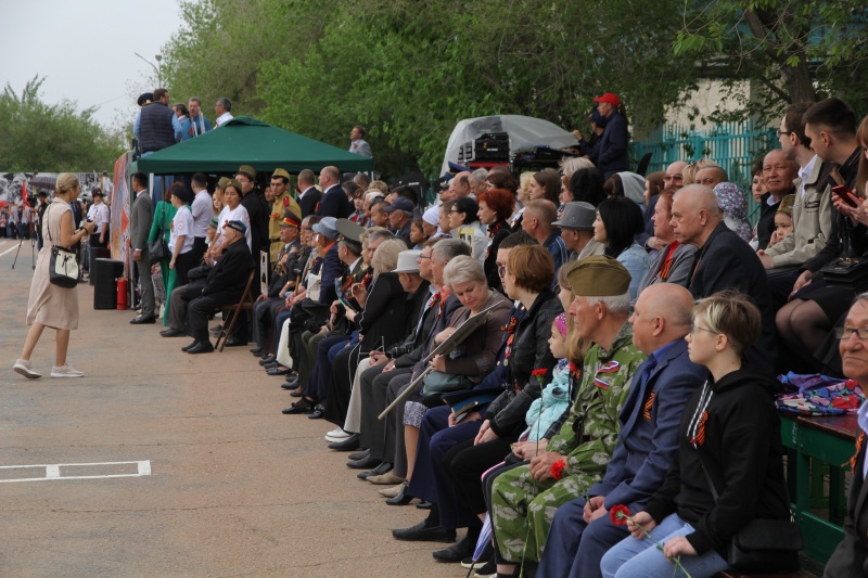 В Байконуре прошли мероприятия, посвященные 77-летию Победы в Великой Отечественной войне.