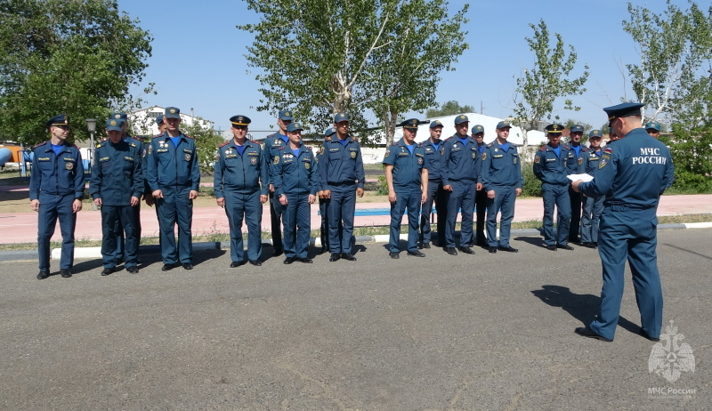 Определилось лучшее звено газодымозащитников.