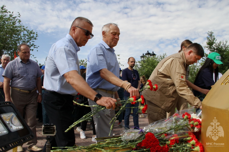 Байконурцы почтили память тех, кто стоял у истоков строительства космодрома и города.