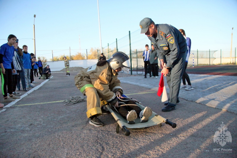 У огнеборцев достойная смена.