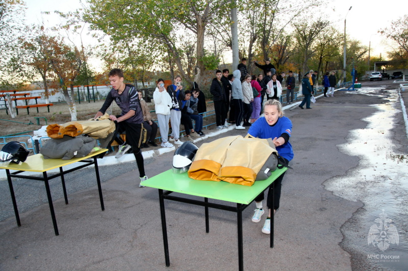 У огнеборцев достойная смена.