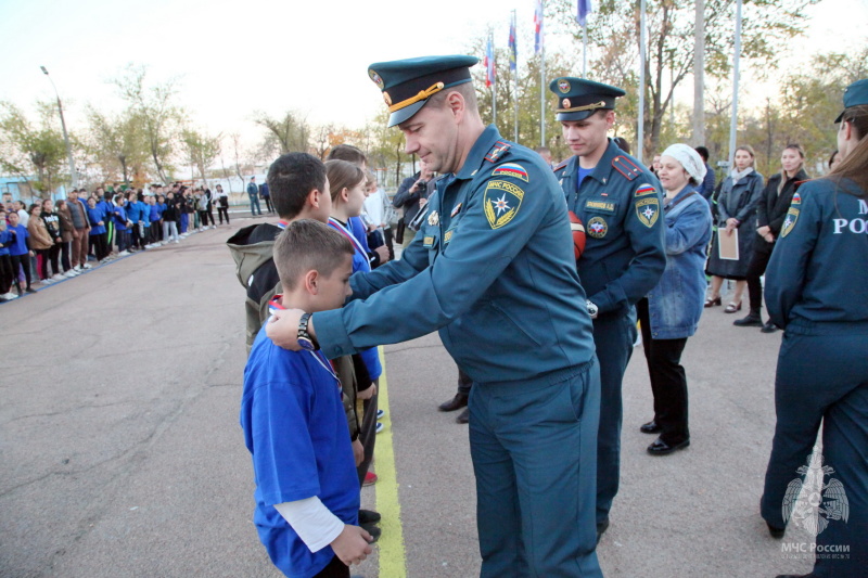 У огнеборцев достойная смена.