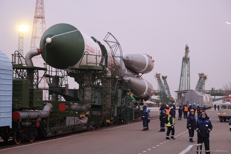 «Прогресс МС-25» транспортирован на стартовый комплекс 31-й площадки космодрома Байконур.