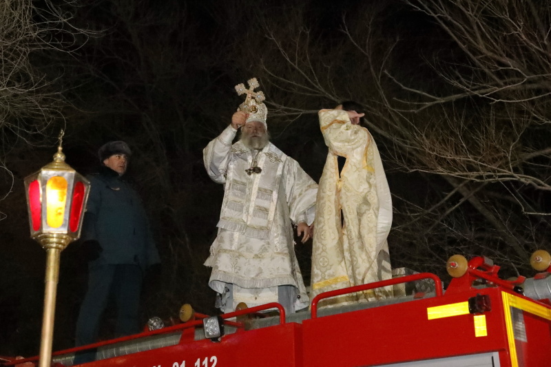 В Байконурском Храме прошли мероприятия посвященные Крещению Господню.