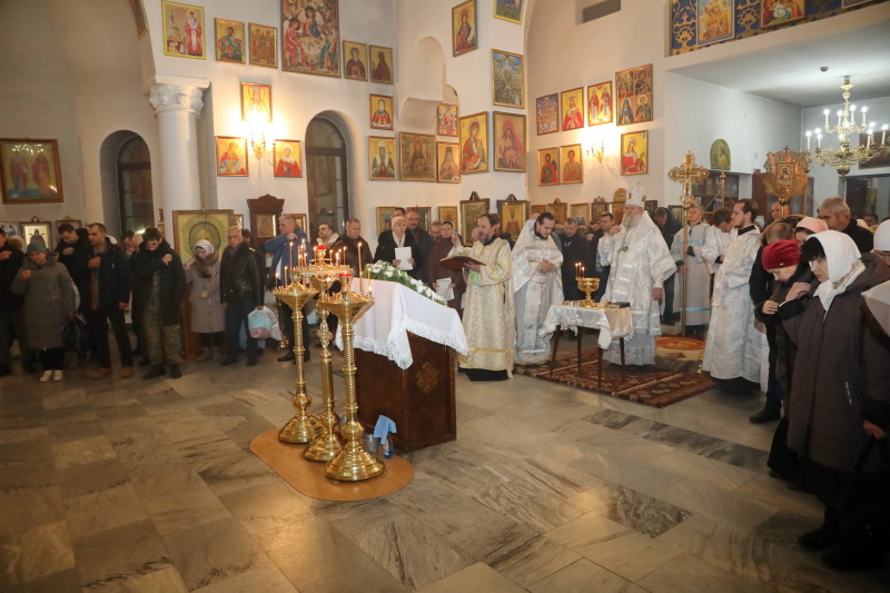 В Байконурском Храме прошли мероприятия посвященные Крещению Господню.