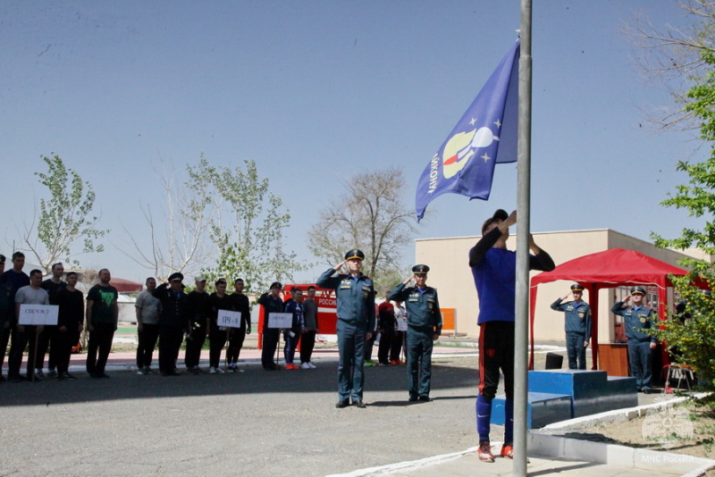 19 апреля прошли соревнования местного пожарно - спасательного гарнизона.