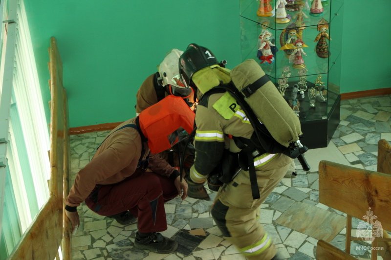 Пожарно-тактические учения в «Центре развития творчества детей и юношества»