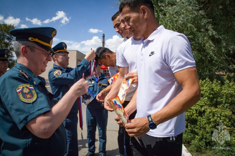 Открытый чемпионат города Байконур по Пожарно-спасательному спорту, посвященный 375-летию образования пожарной охраны России