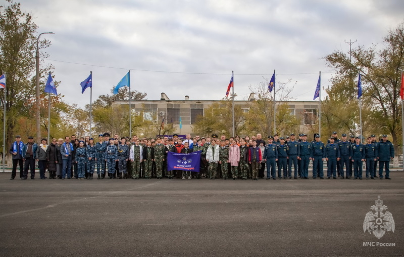 Всероссийская акция памяти павших воинов России «Белые журавли» прошла в городе Байконур