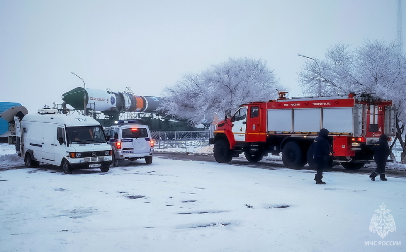 Запуск  «Союз-2.1а» с космическим кораблём «Прогресс МС-30»