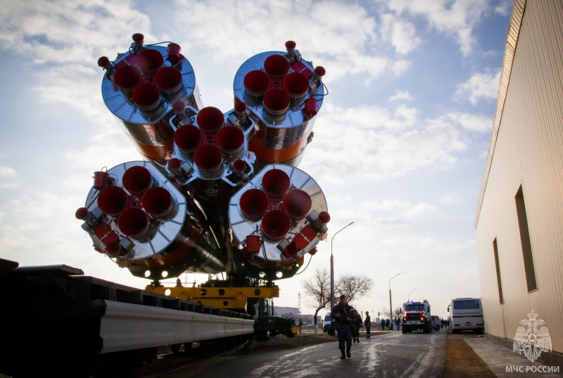 Ракета Победы на старте