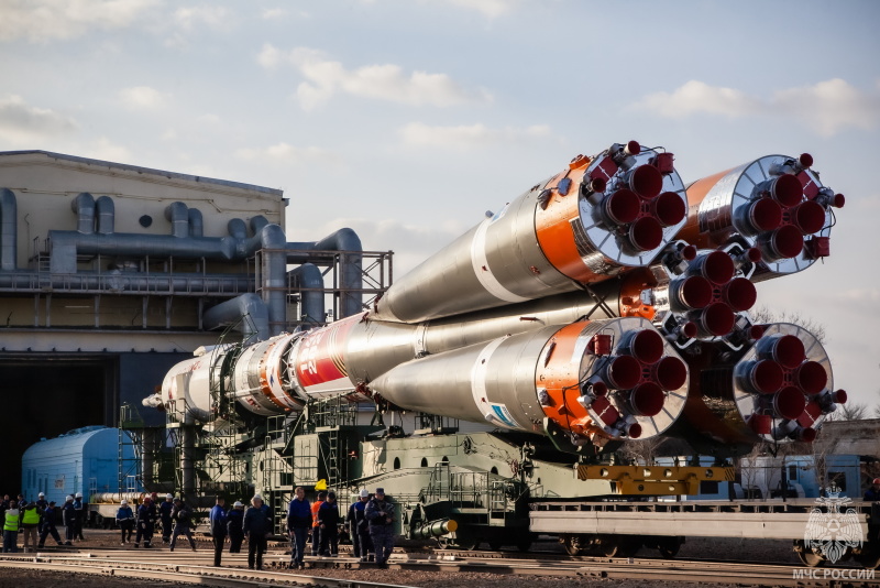 Ракета Победы на старте