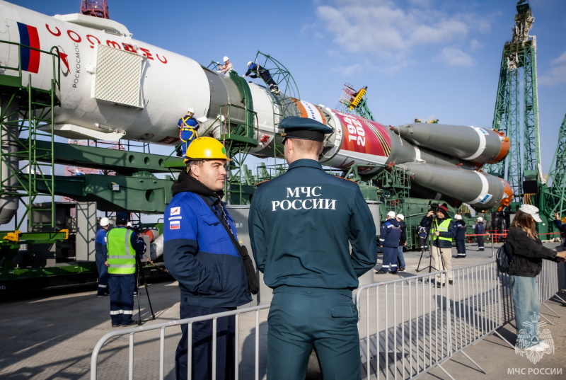 Ракета Победы на старте