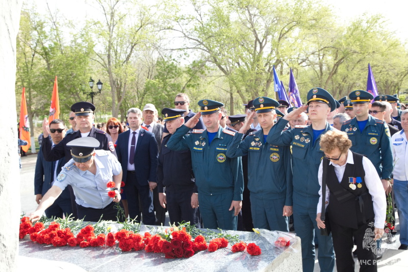 Торжественные мероприятия в честь Дня космонавтики прошли в Байконуре