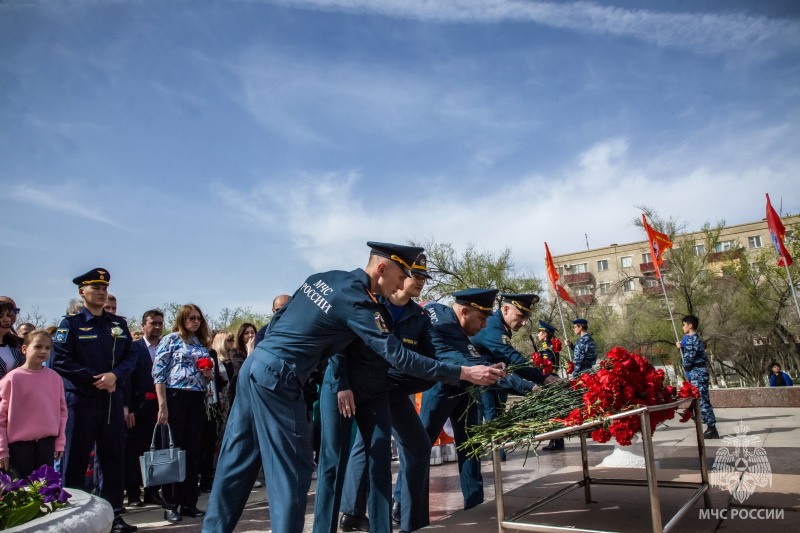Торжественные мероприятия в честь Дня космонавтики прошли в Байконуре
