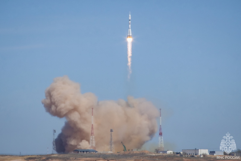 Запуск Союз МС-27 к МКС