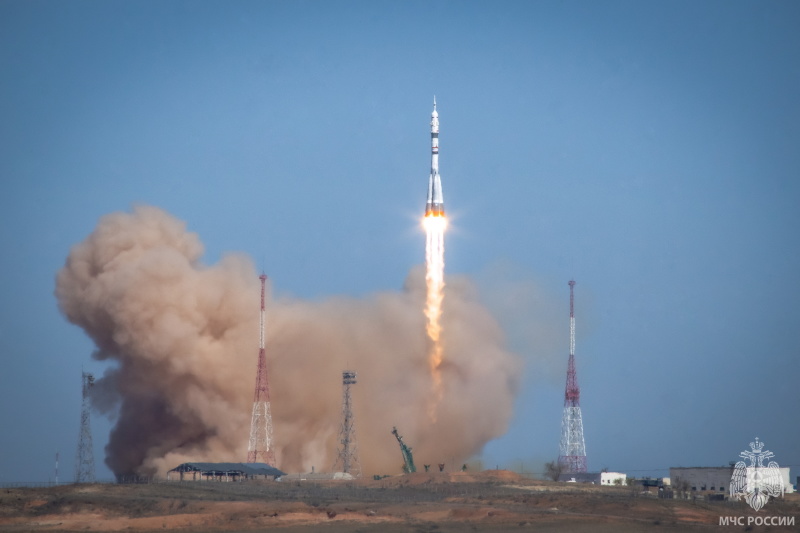 Запуск Союз МС-27 к МКС