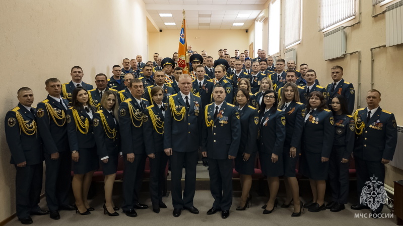 Торжественное мероприятие, посвящённое 376 годовщине образования пожарной охраны России