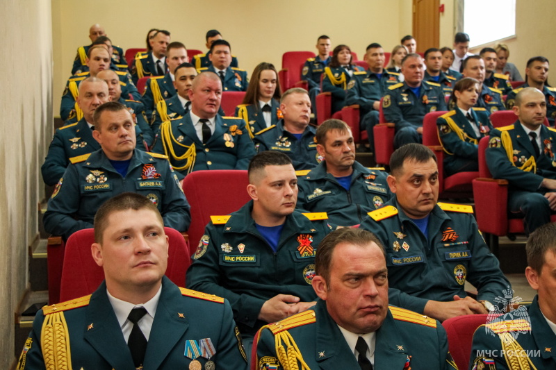 Торжественное мероприятие, посвящённое 376 годовщине образования пожарной охраны России