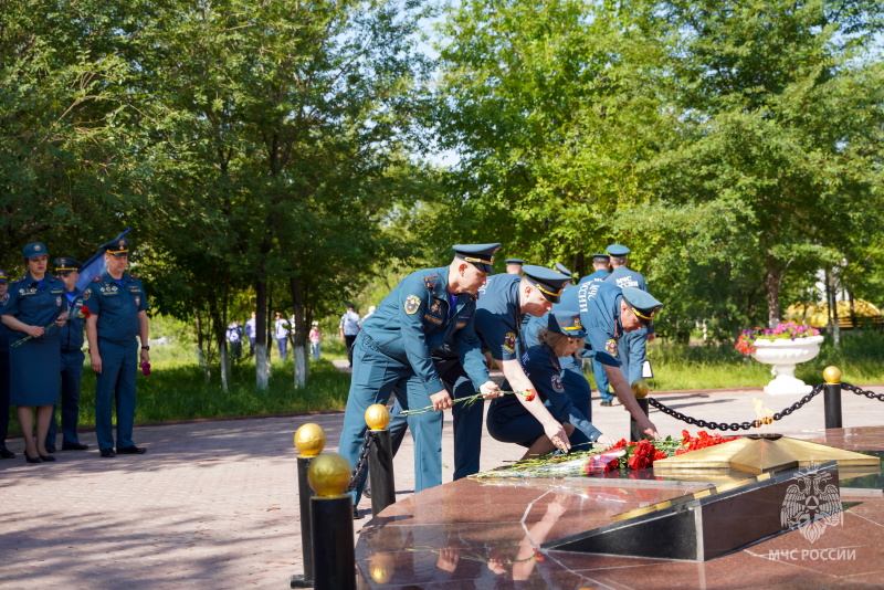 В Байконуре почтили память героев Великой Отечественной войны