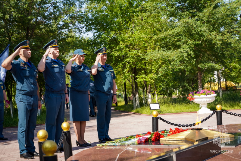 В Байконуре почтили память героев Великой Отечественной войны