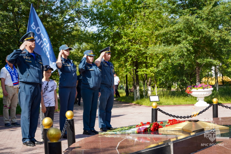 В Байконуре почтили память героев Великой Отечественной войны