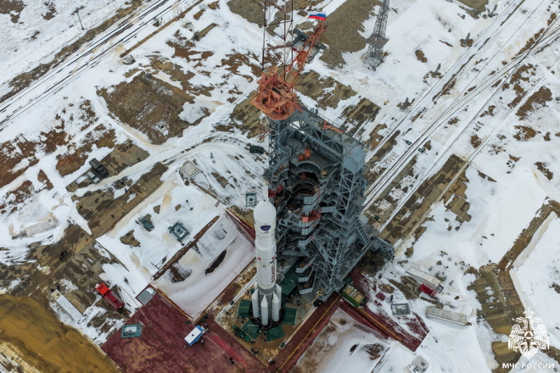 «Протон-М» с  гидрометеорологическим космическим аппаратом «Электро-Л» № 5 успешно стартовал с космодрома "Байконур"
