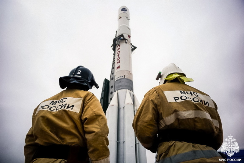 «Протон-М» с  гидрометеорологическим космическим аппаратом «Электро-Л» № 5 успешно стартовал с космодрома "Байконур"