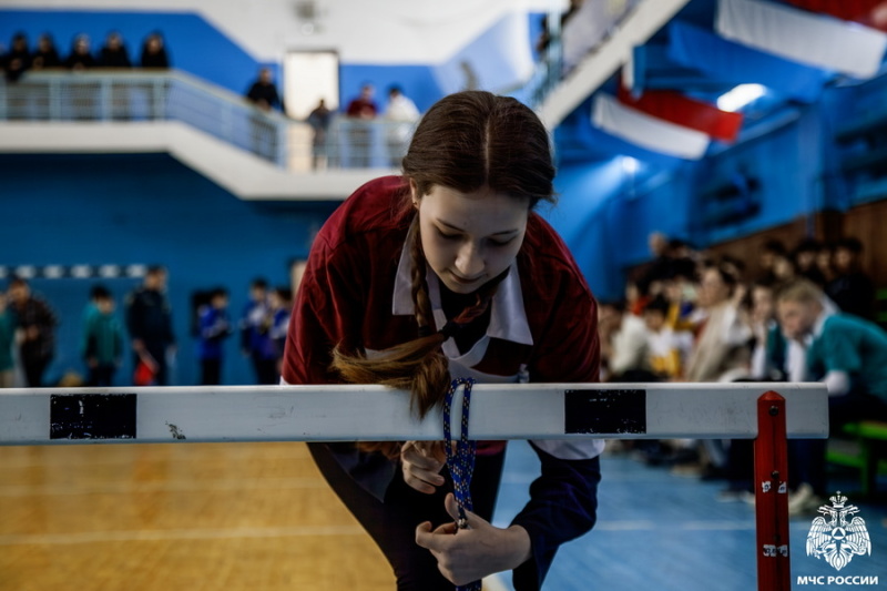 Ежегодные интеллектуально-спортивные игры среди дружины юных пожарных города Байконур