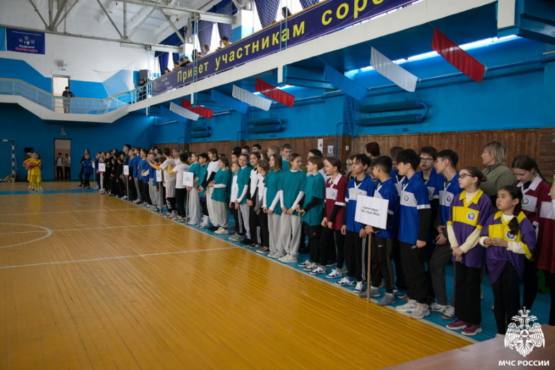 Ежегодные интеллектуально-спортивные игры среди дружины юных пожарных города Байконур