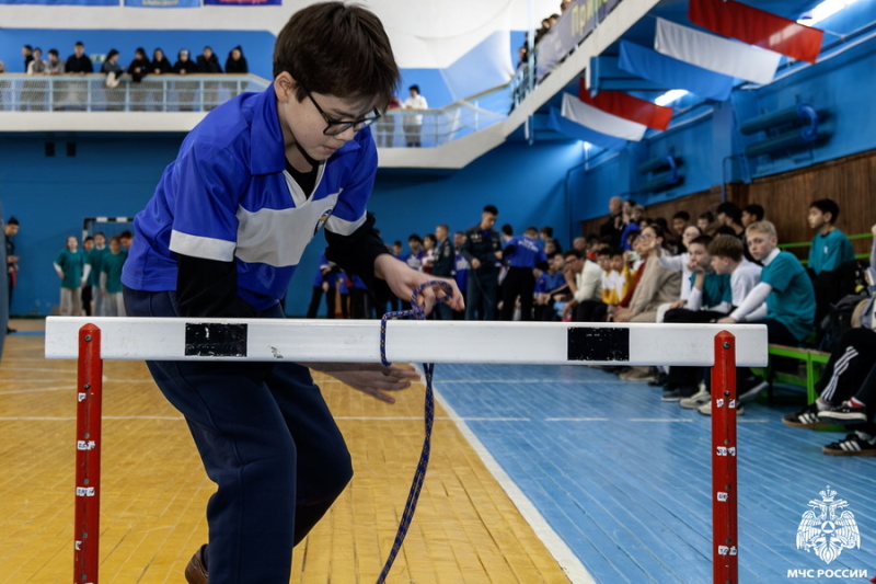 Ежегодные интеллектуально-спортивные игры среди дружины юных пожарных города Байконур