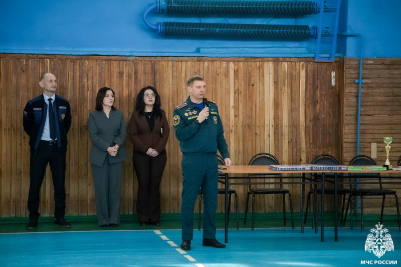 Ежегодные интеллектуально-спортивные игры среди дружины юных пожарных города Байконур