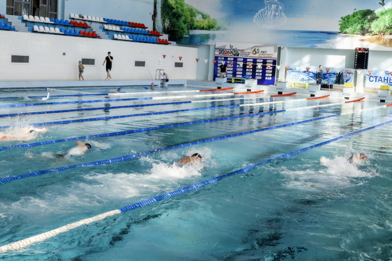 Соревнования по плаванию среди подразделений ФГКУ «Специальное управления ФПС № 70 МЧС России»