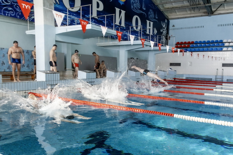 Соревнования по плаванию среди подразделений ФГКУ «Специальное управления ФПС № 70 МЧС России»