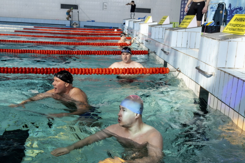 Соревнования по плаванию среди подразделений ФГКУ «Специальное управления ФПС № 70 МЧС России»