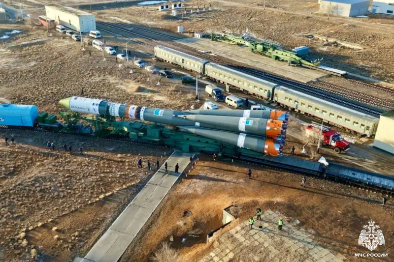 Сотрудники Специального управления  ФПС № 70 МЧС России обеспечили пожарную безопасность пуска «Прогресс МС-33»