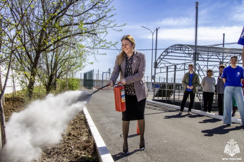 В  ГКУ ЦПМИ "Будущее Байконура" прошла практическая отработка по эвакуации людей