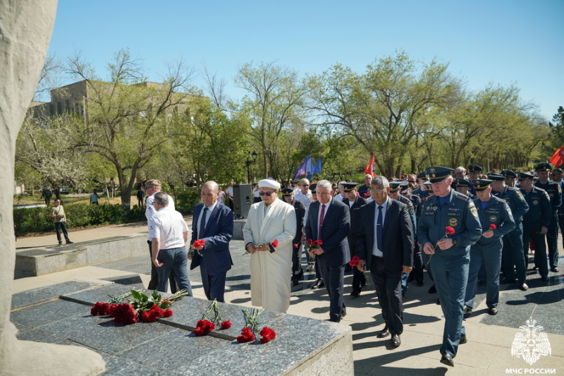В городе Байконур отметили День космонавтики
