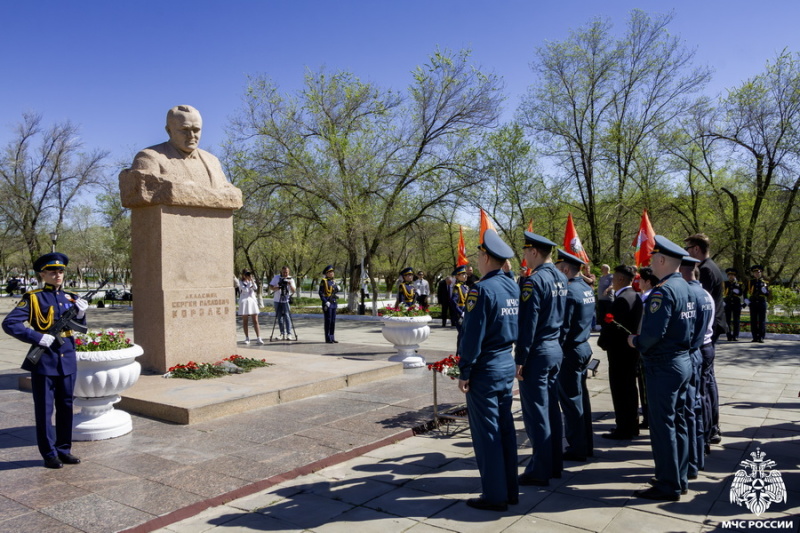 В городе Байконур отметили День космонавтики