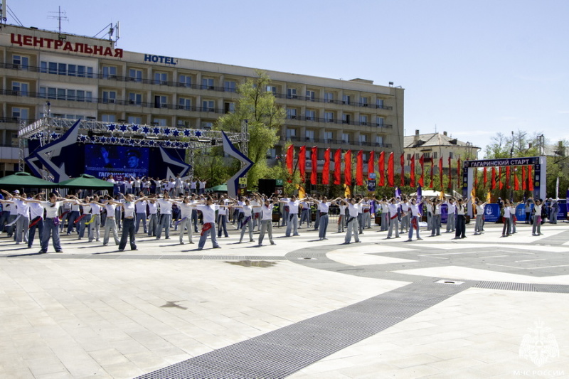 В городе Байконур отметили День космонавтики