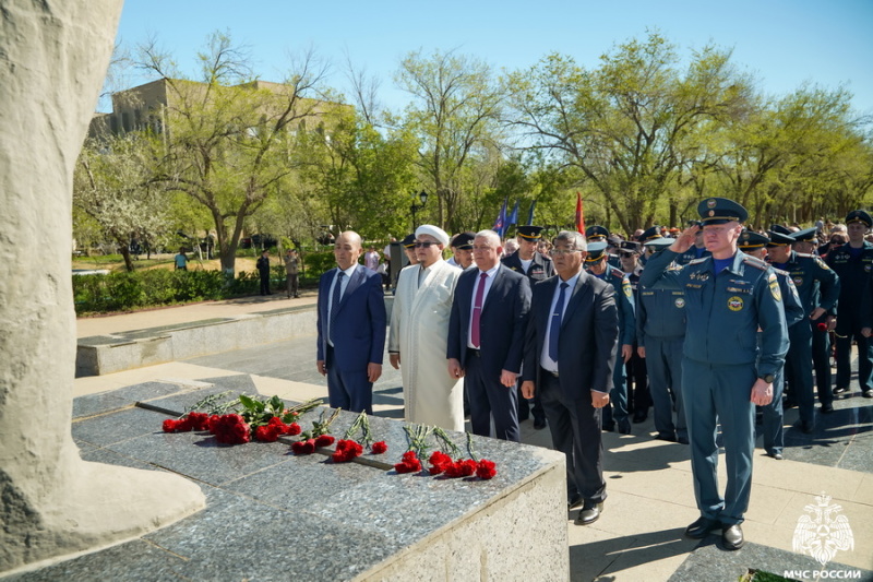 В городе Байконур отметили День космонавтики