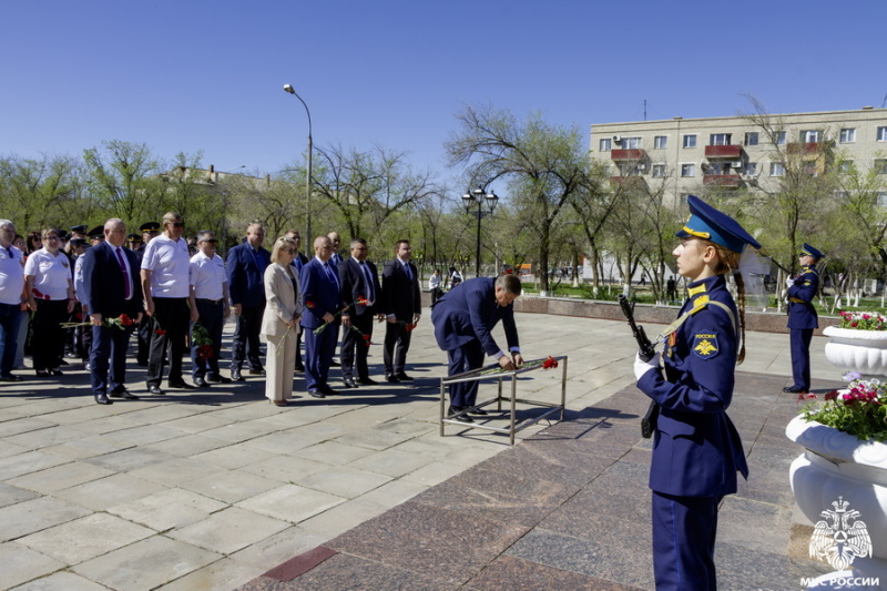 В городе Байконур отметили День космонавтики