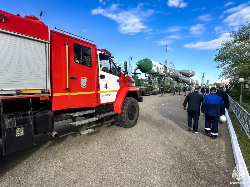 МЧС России обеспечило пожарную безопасность пуска «Союз-2.1а»
