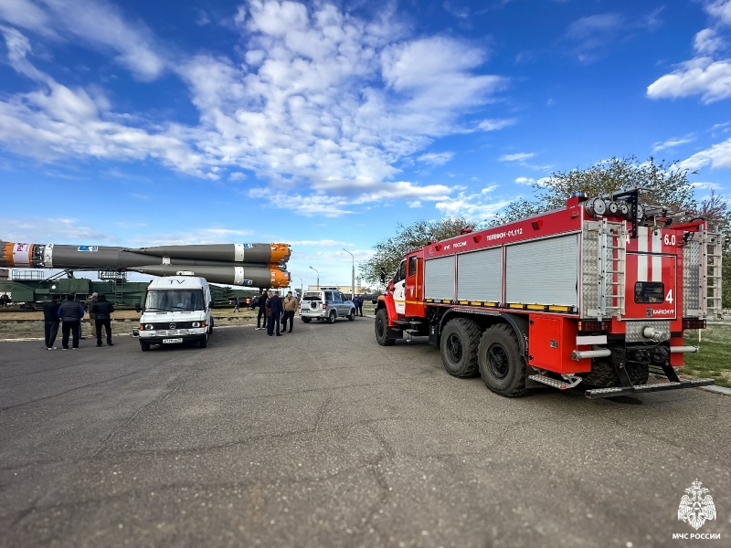 МЧС России обеспечило пожарную безопасность пуска «Союз-2.1а»