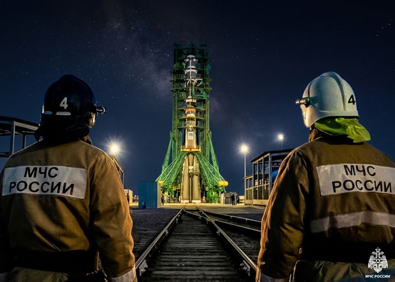МЧС России обеспечило пожарную безопасность пуска «Союз-2.1а»
