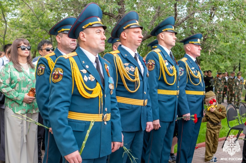 В городе Байконур состоялись торжественные мероприятия, посвящённые 81-летию Великой Победы