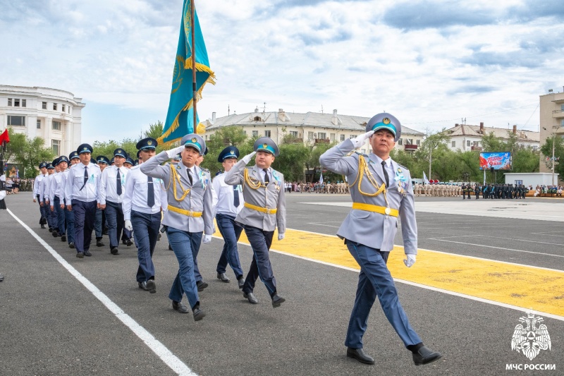В городе Байконур состоялись торжественные мероприятия, посвящённые 81-летию Великой Победы