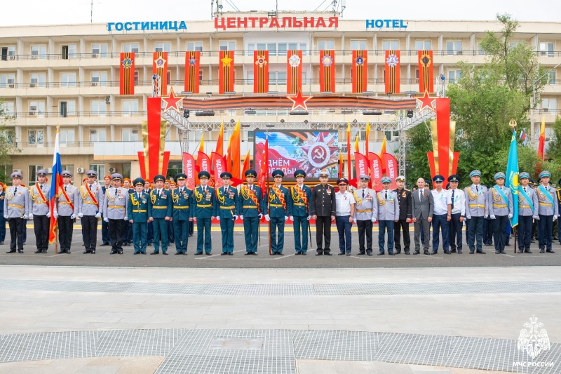 В городе Байконур состоялись торжественные мероприятия, посвящённые 81-летию Великой Победы